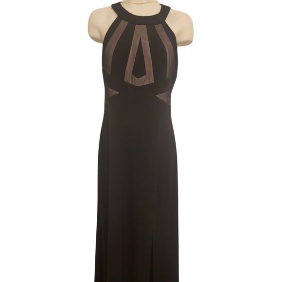 BEAUTIFUL & ELEGANT BLACK MACY PARTY GOWN - Picture 5 of 6